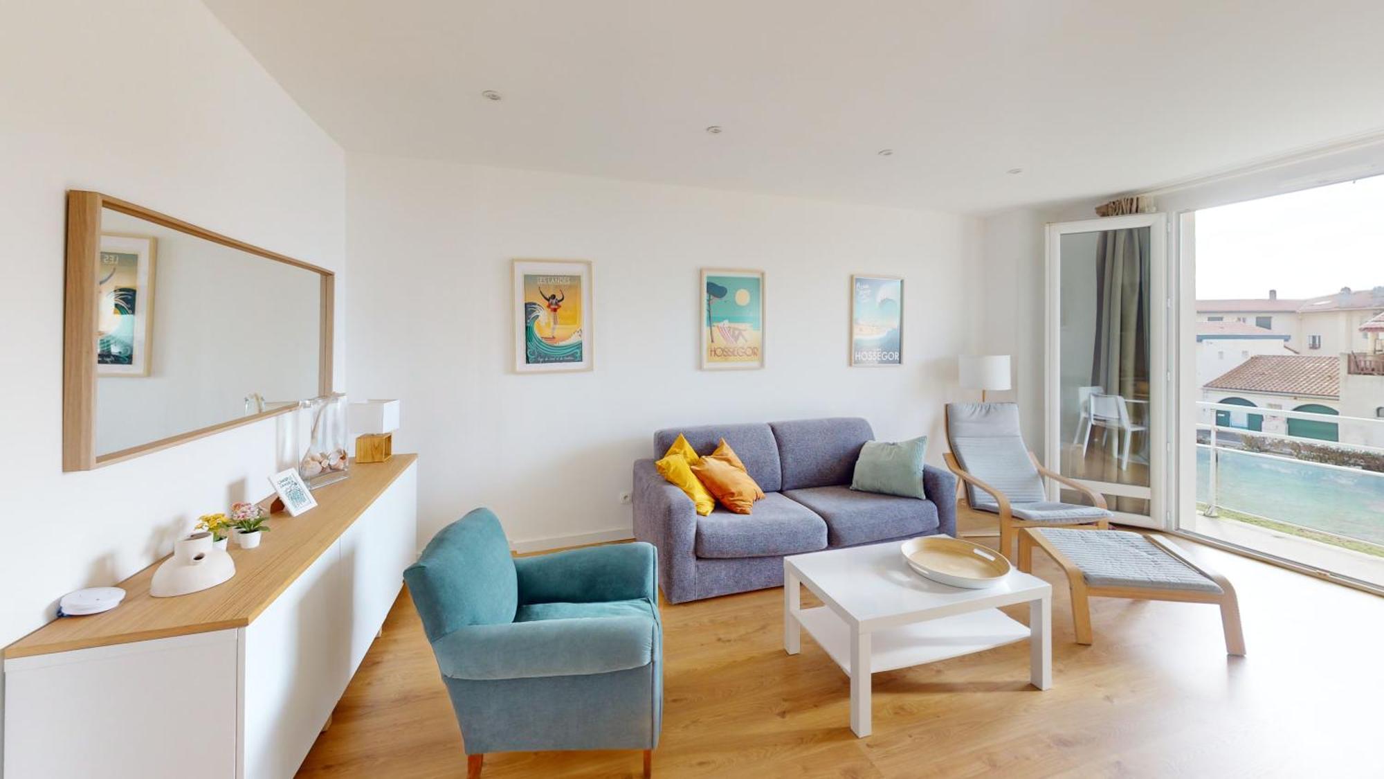 Sable - Appartement Renove Pour 4 Personnes Soorts-Hossegor Exterior foto