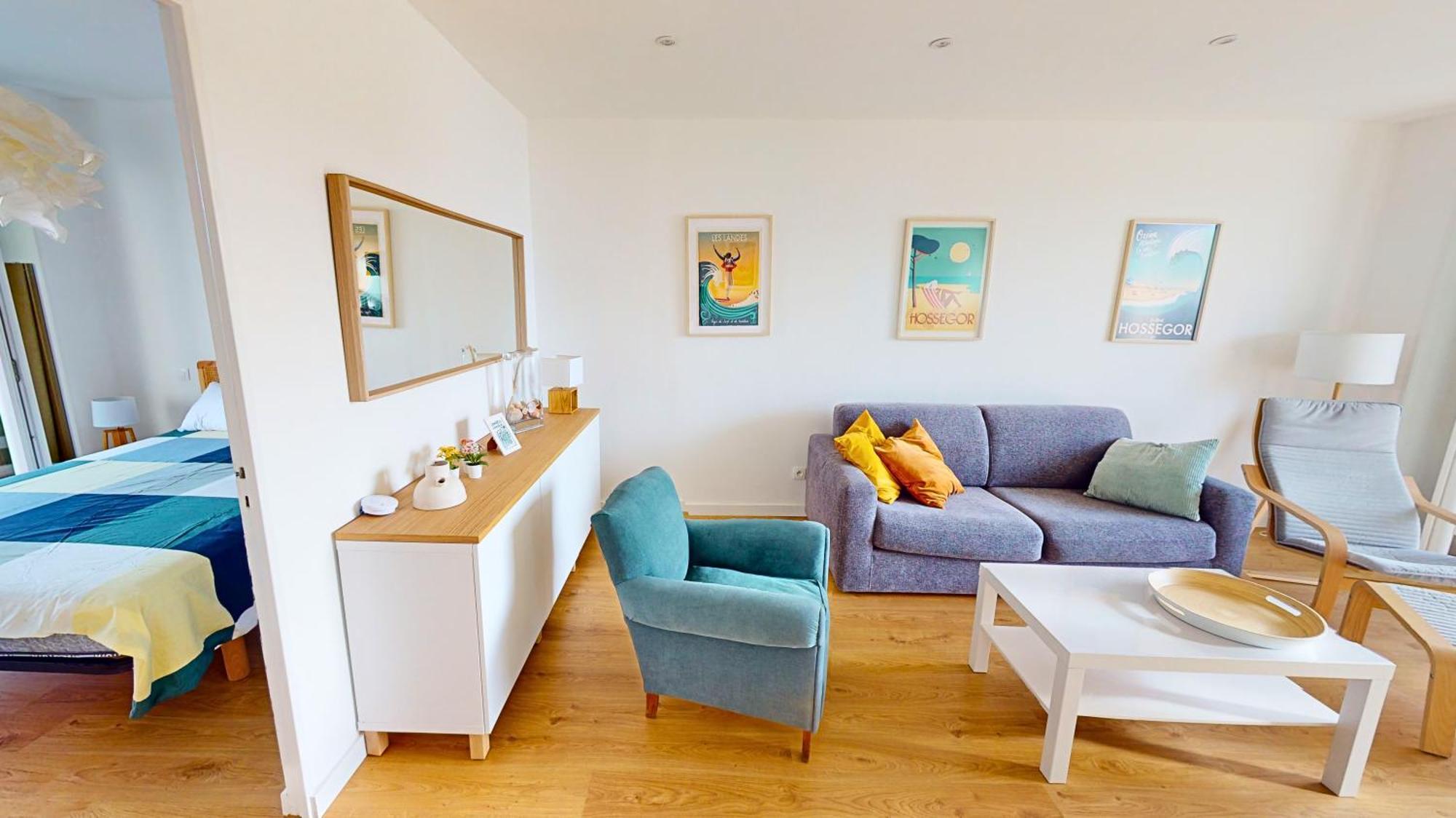 Sable - Appartement Renove Pour 4 Personnes Soorts-Hossegor Exterior foto