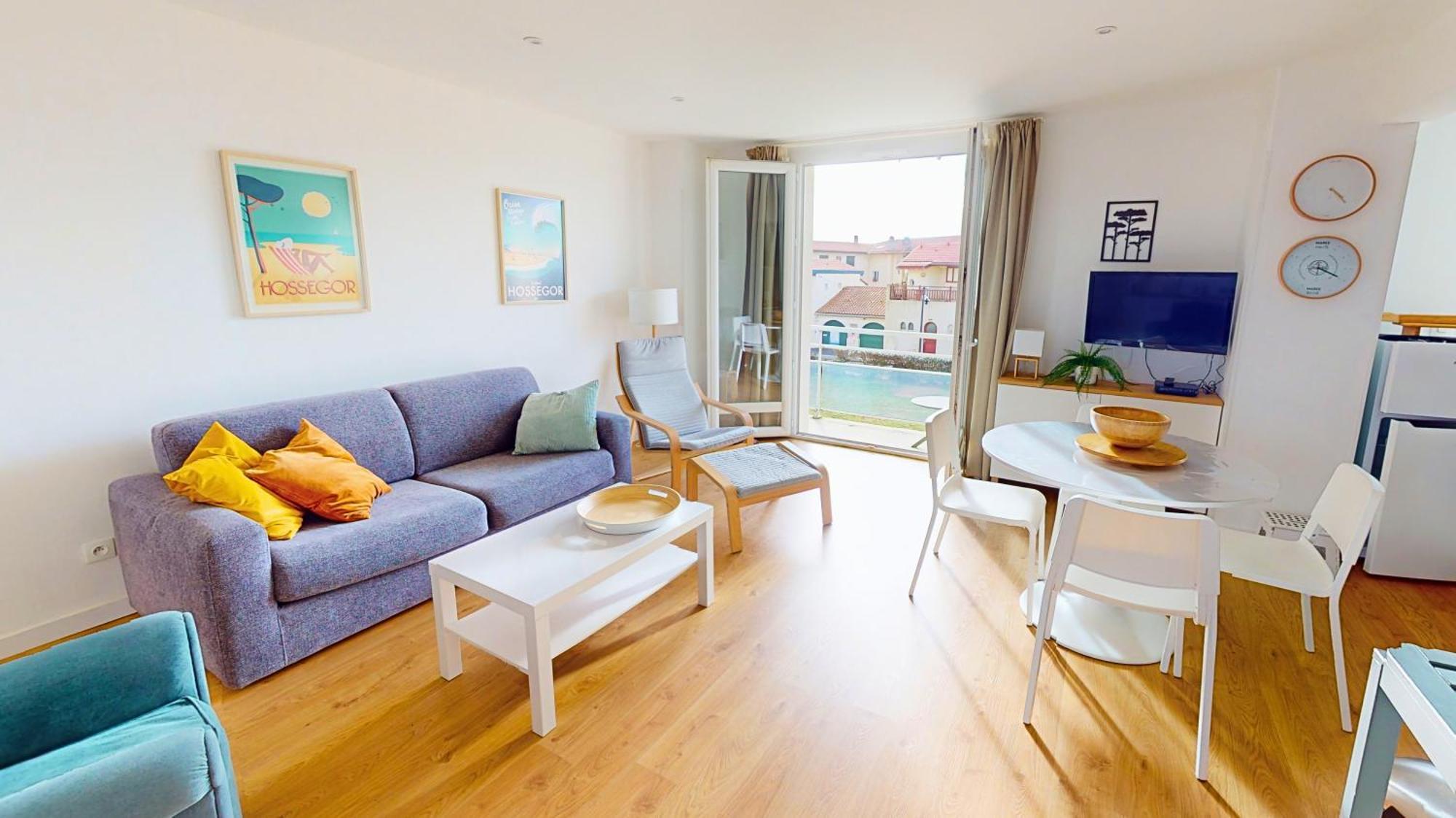 Sable - Appartement Renove Pour 4 Personnes Soorts-Hossegor Exterior foto